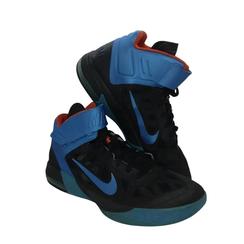 Nike Air Max FlyBy Mens Pre-owned Hi-Top Blue & Black Sneakers - Size: 13